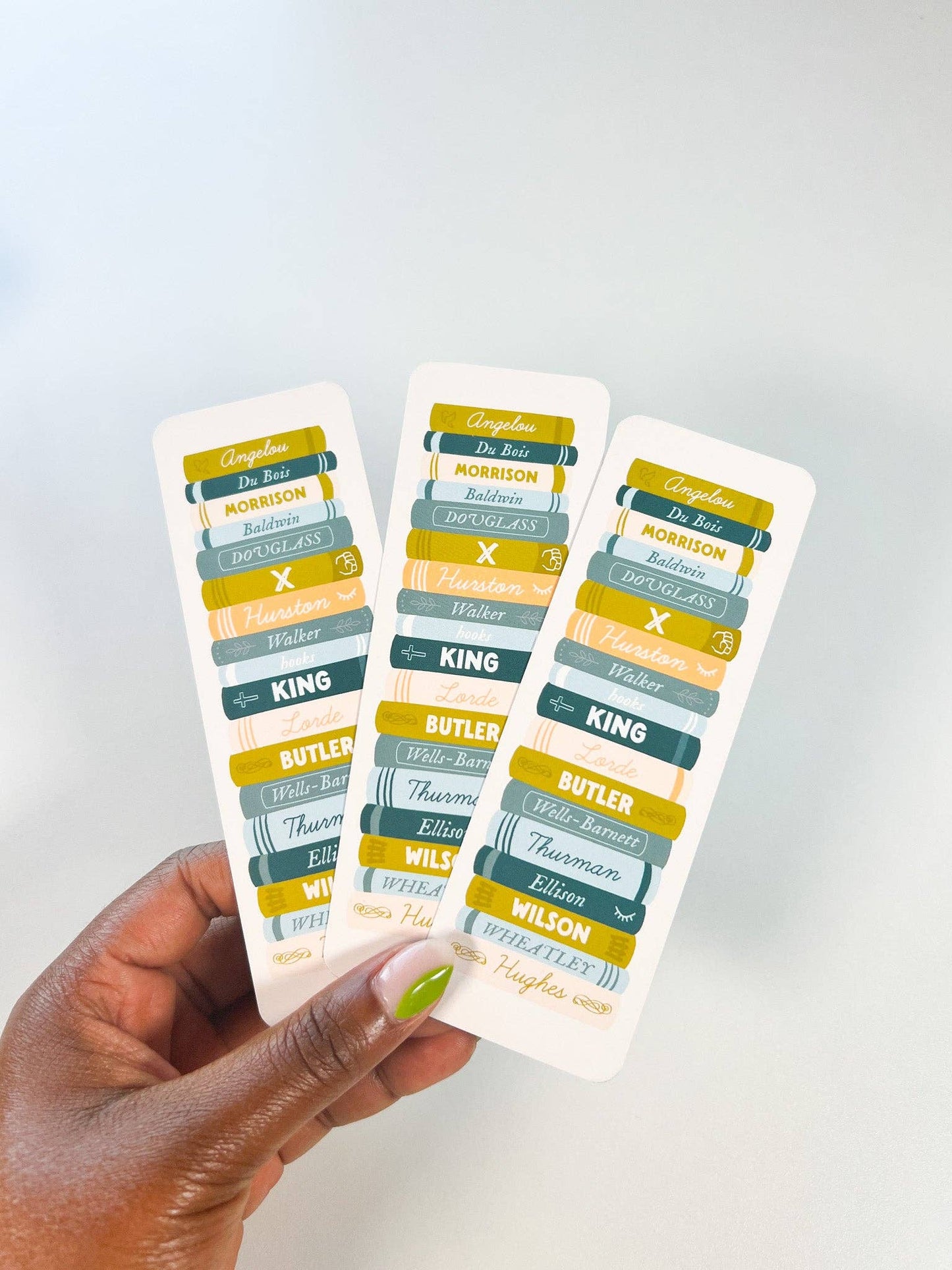 Black Stack Bookmark