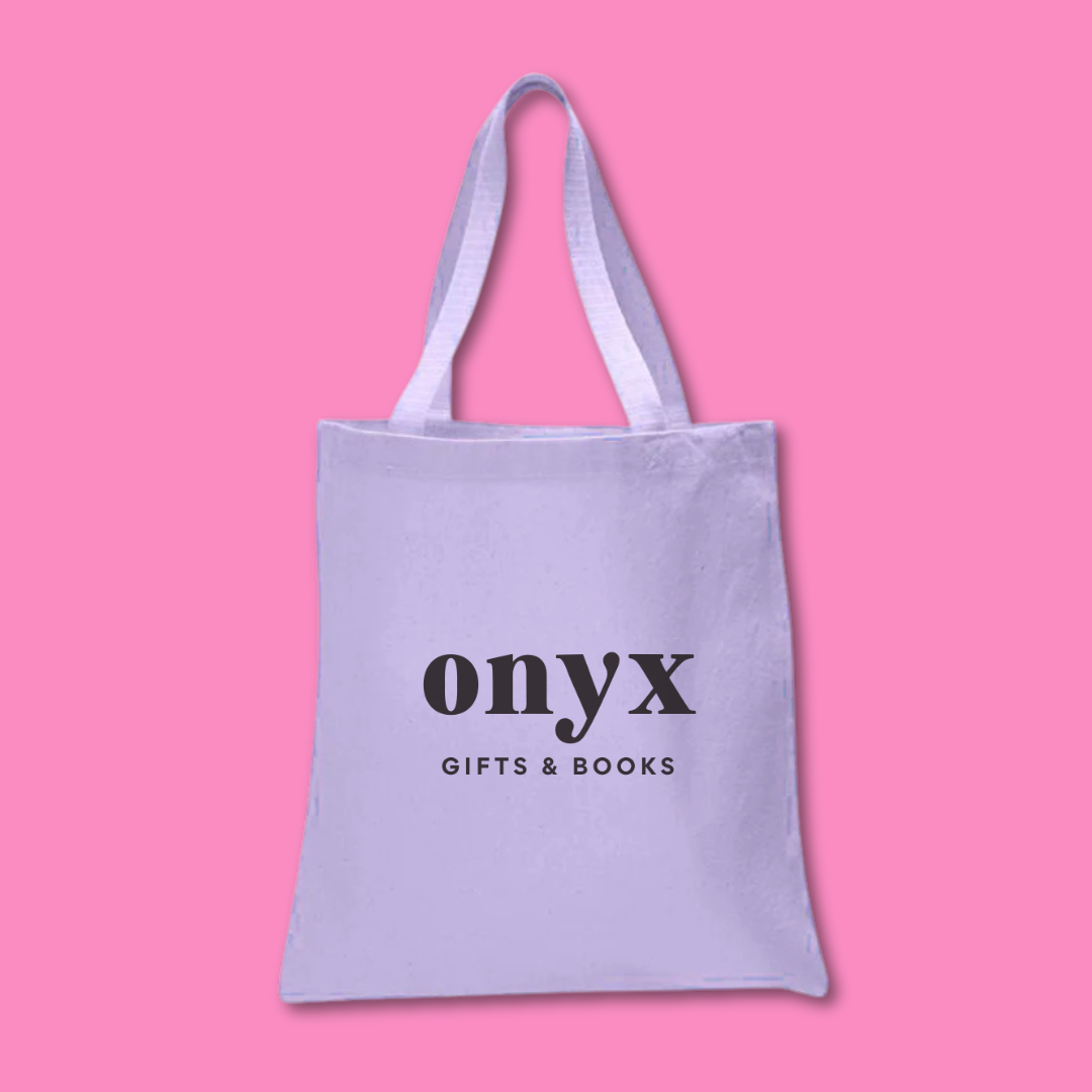 Custom Onyx Tote Bag: Lavender