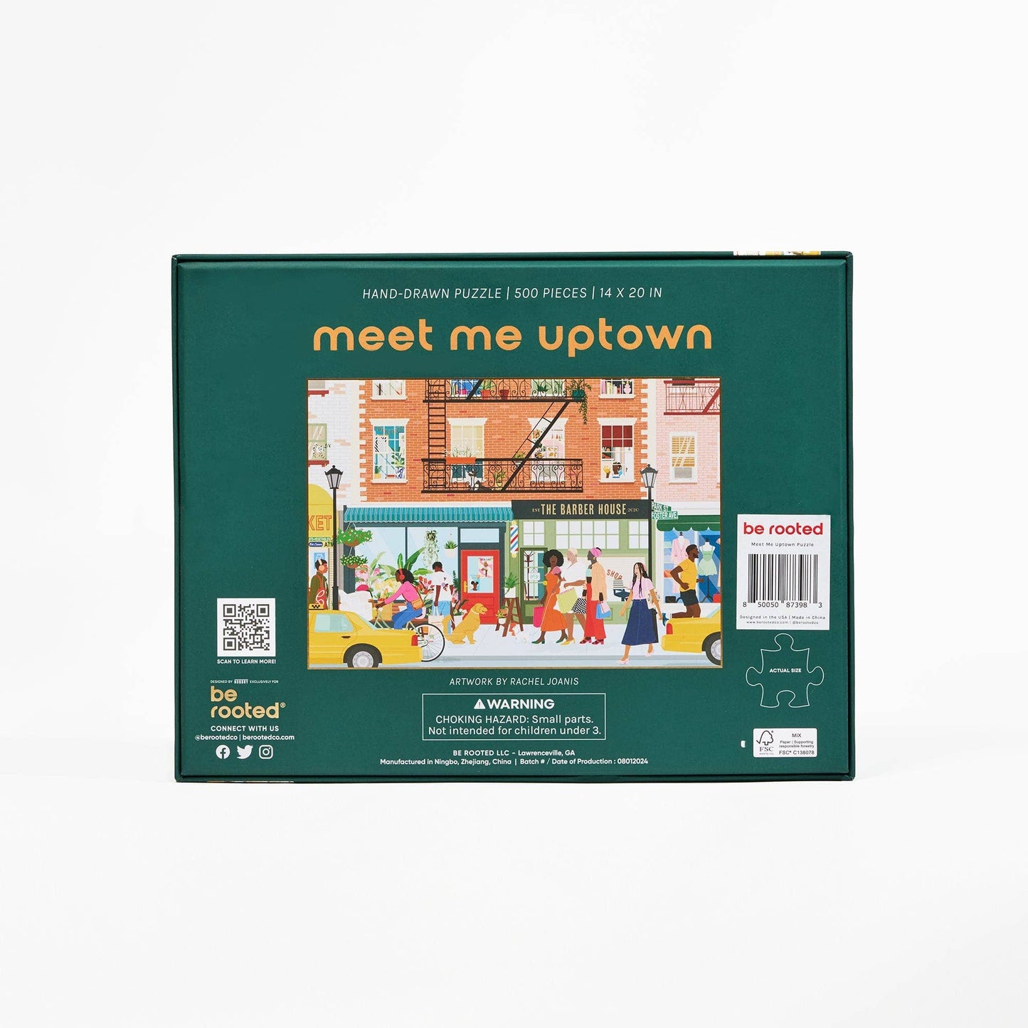 Meet Me Uptown 500 Piece Puzzle