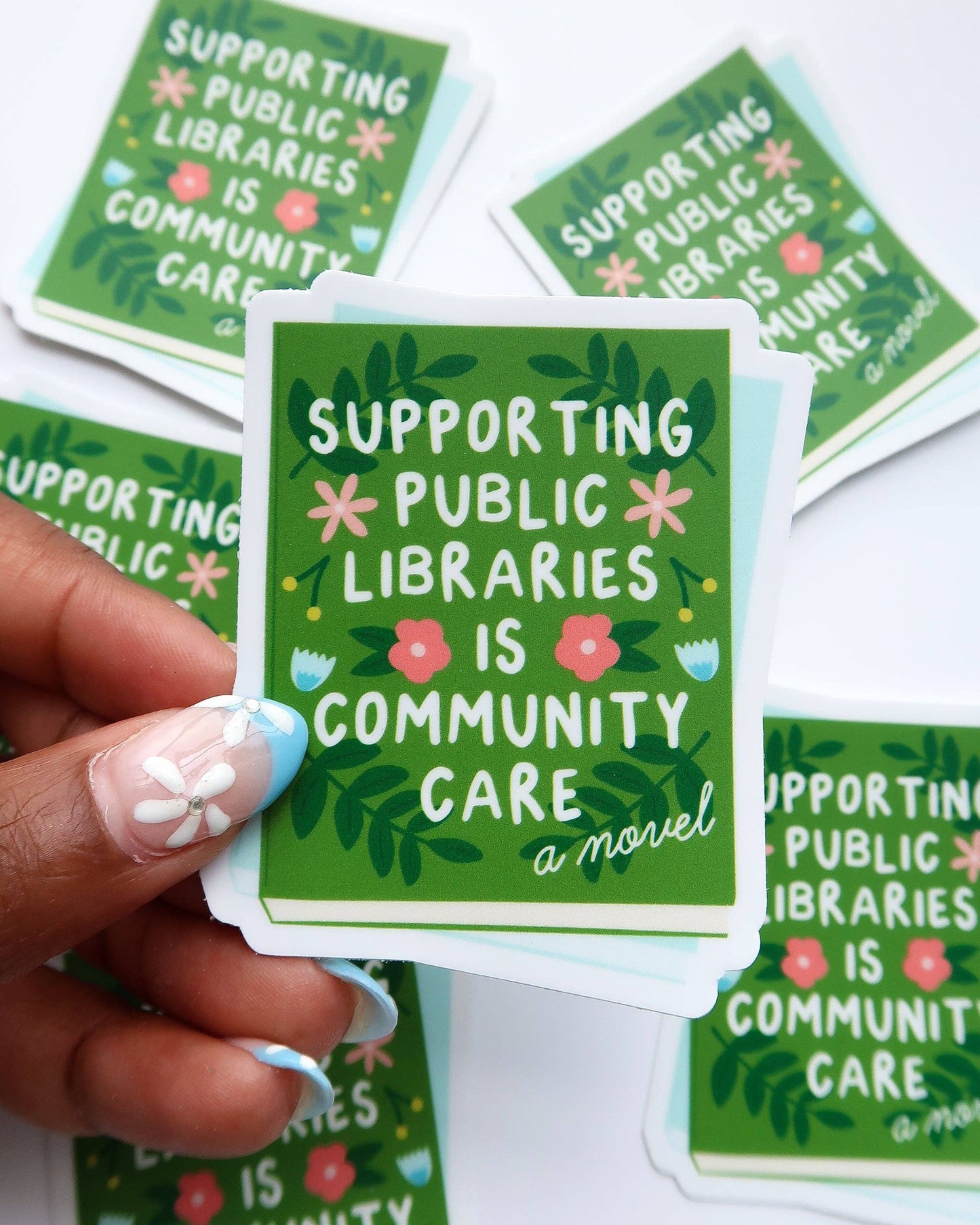 Support Public Libraries Sticker