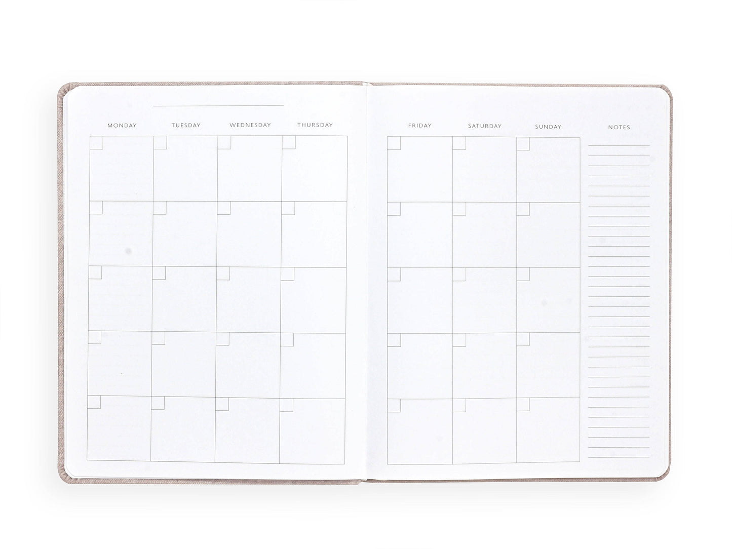 Undated Daily Planner