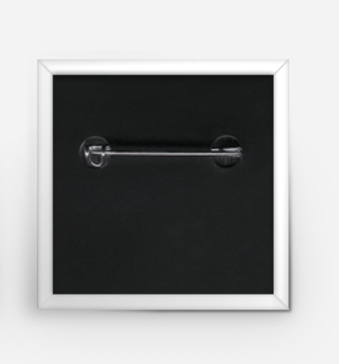 Square Button - My Hair is Not Up for Debate