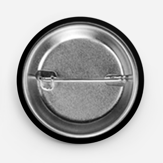 Round Button - My hair is not up for debate