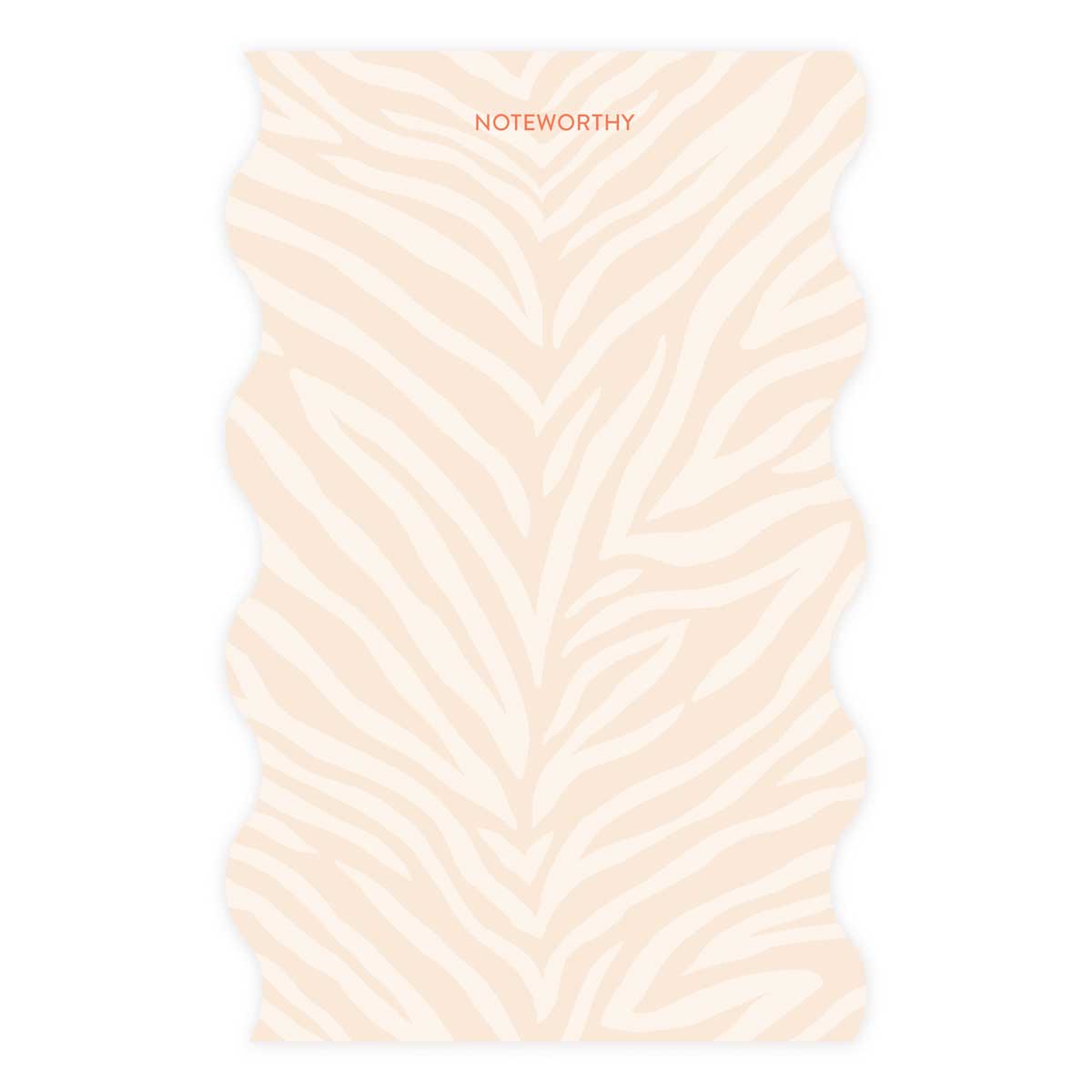 Zebra Stripes Notepad