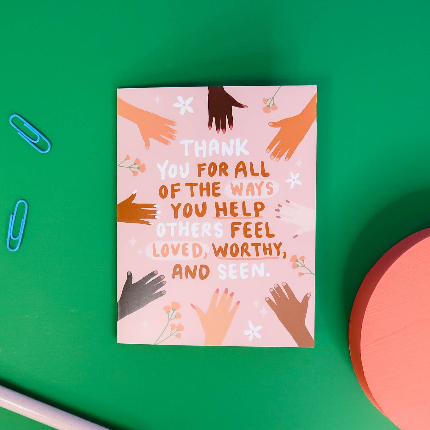 Worthy Greeting Card