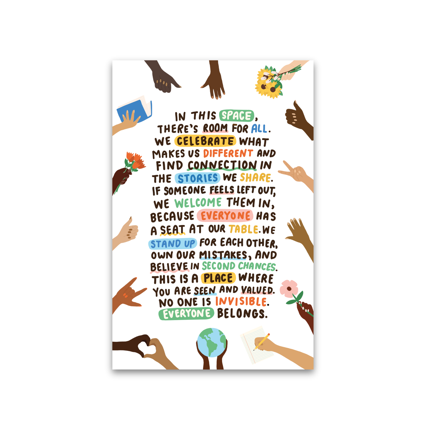 Room For All Manifesto Poster