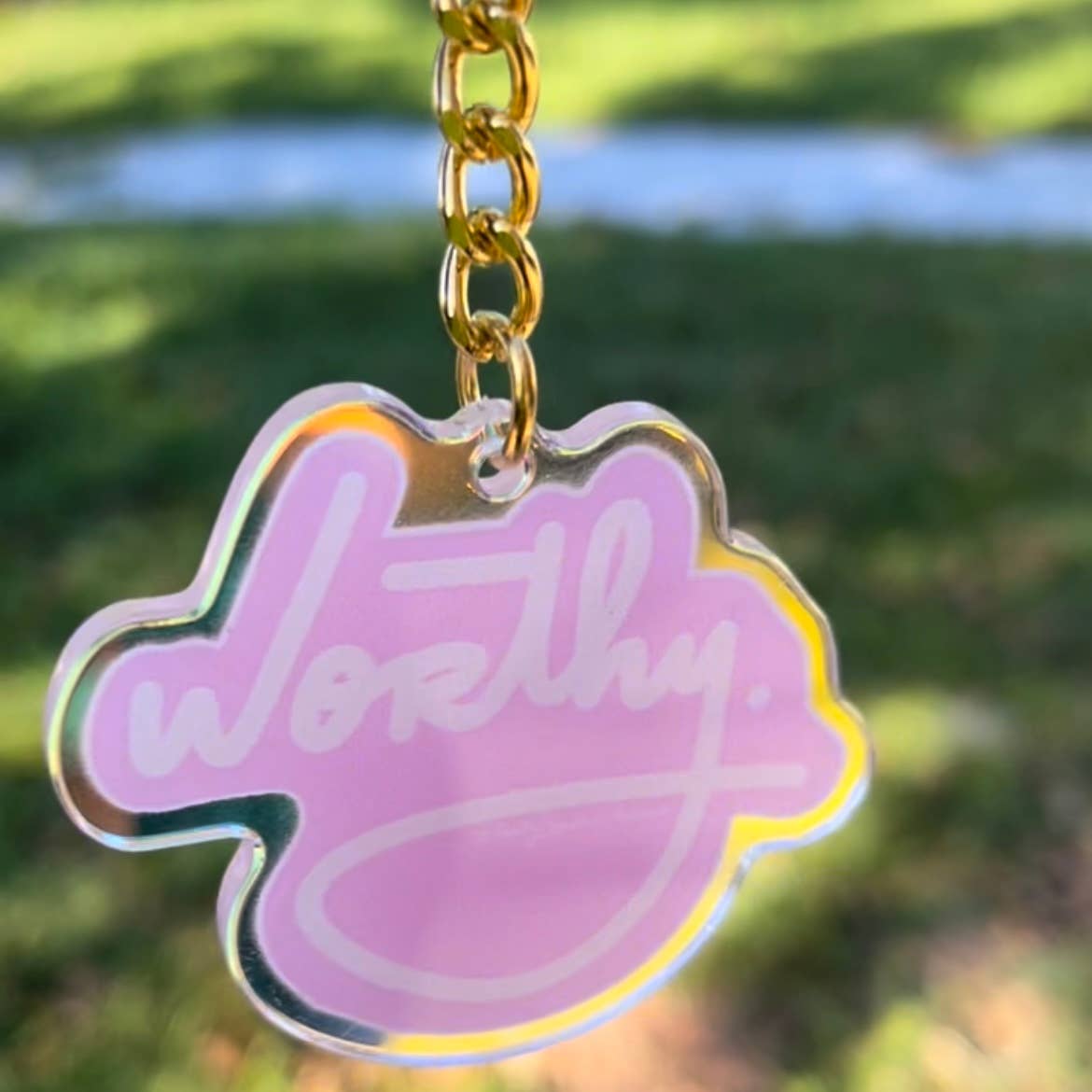 Worthy Holographic Keychain