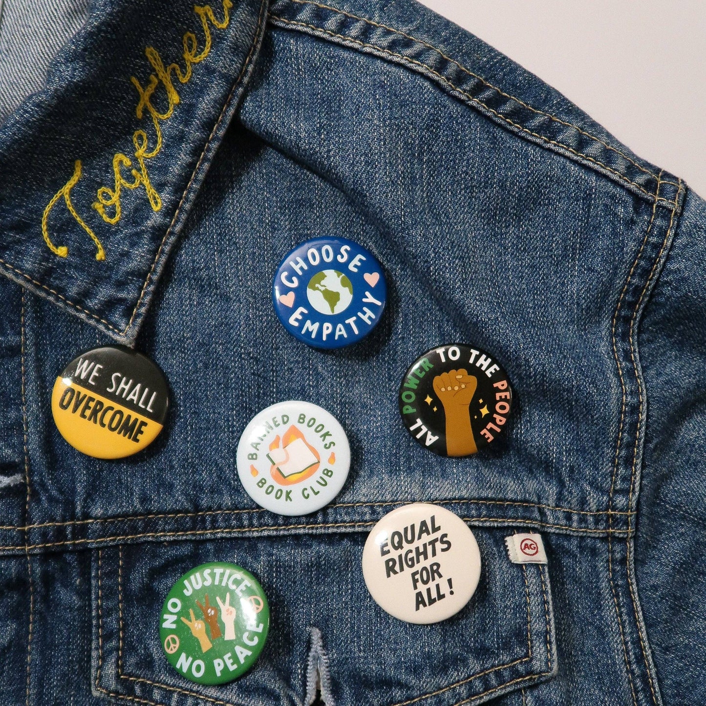 Banned Books Book Club Pinback Button