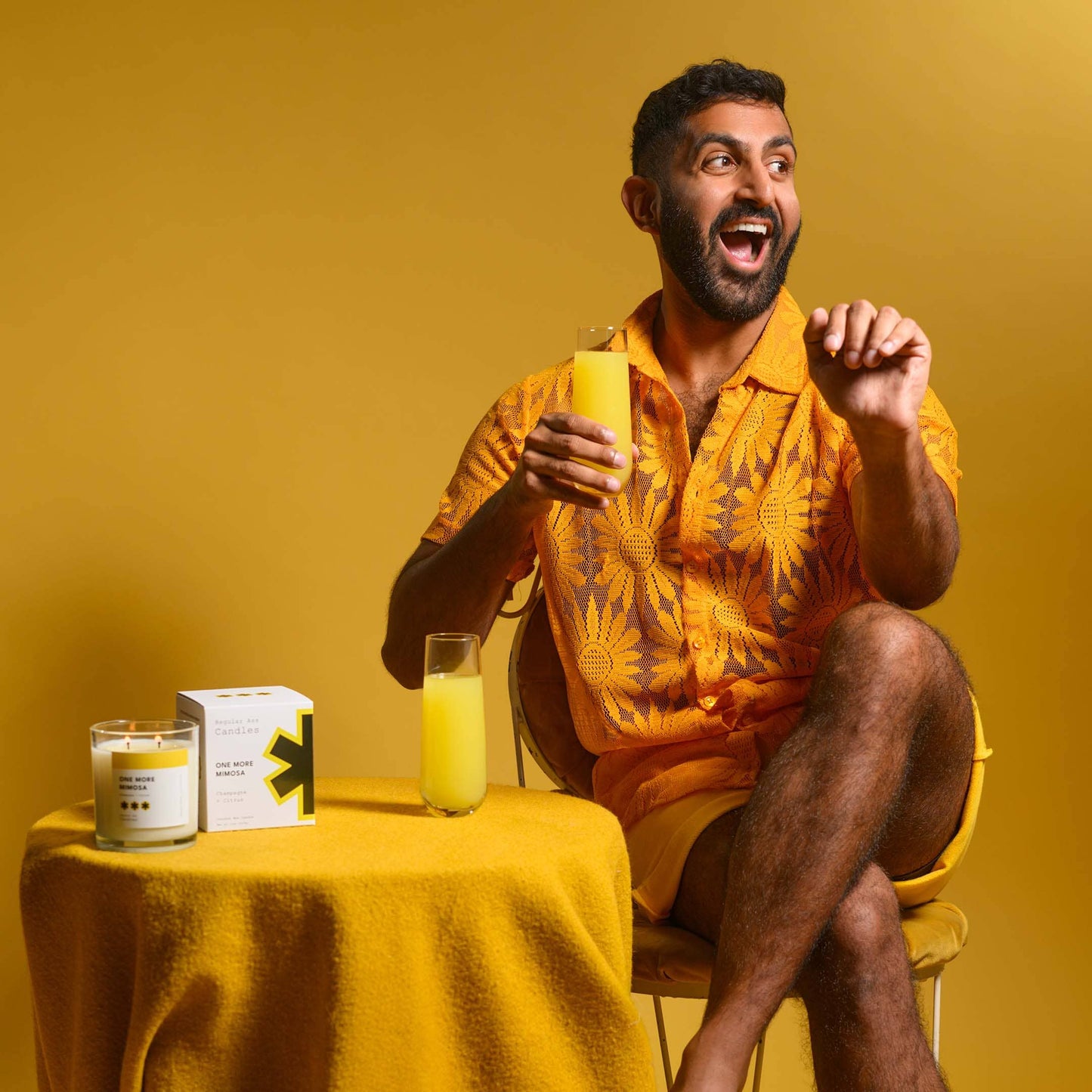 One More Mimosa Champagne + Citrus 11oz Luxury Candle