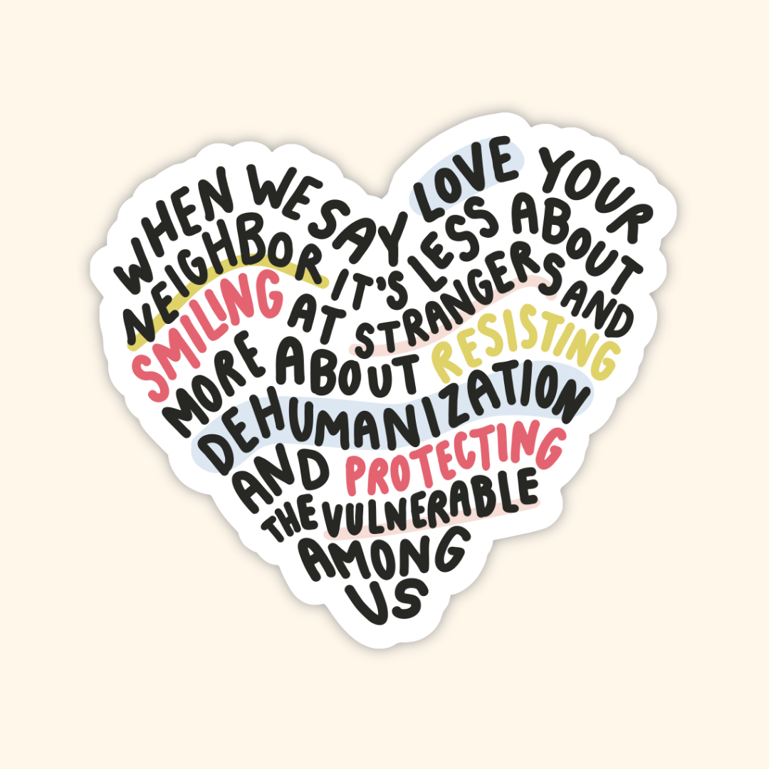 Love Resists Sticker
