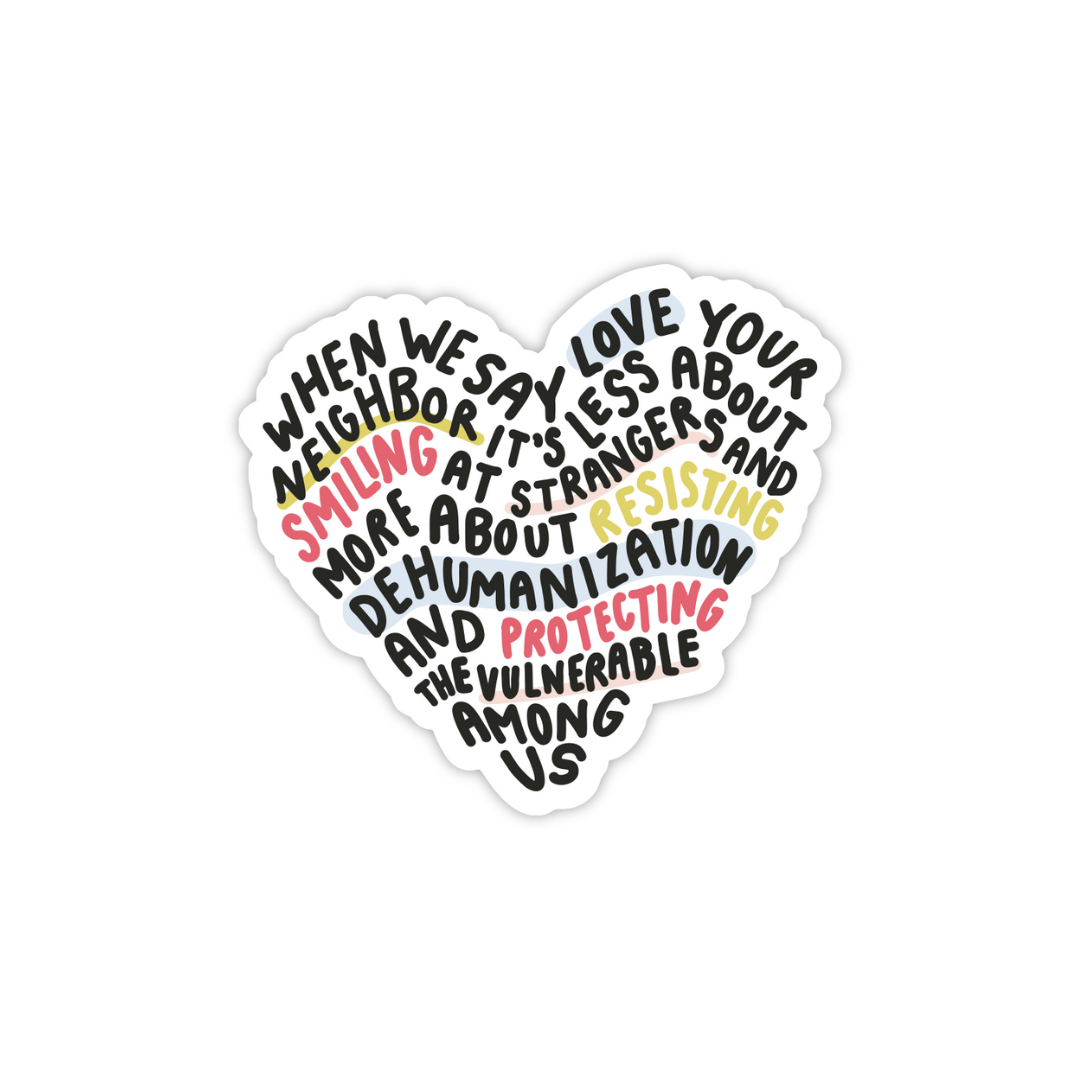 Love Resists Sticker