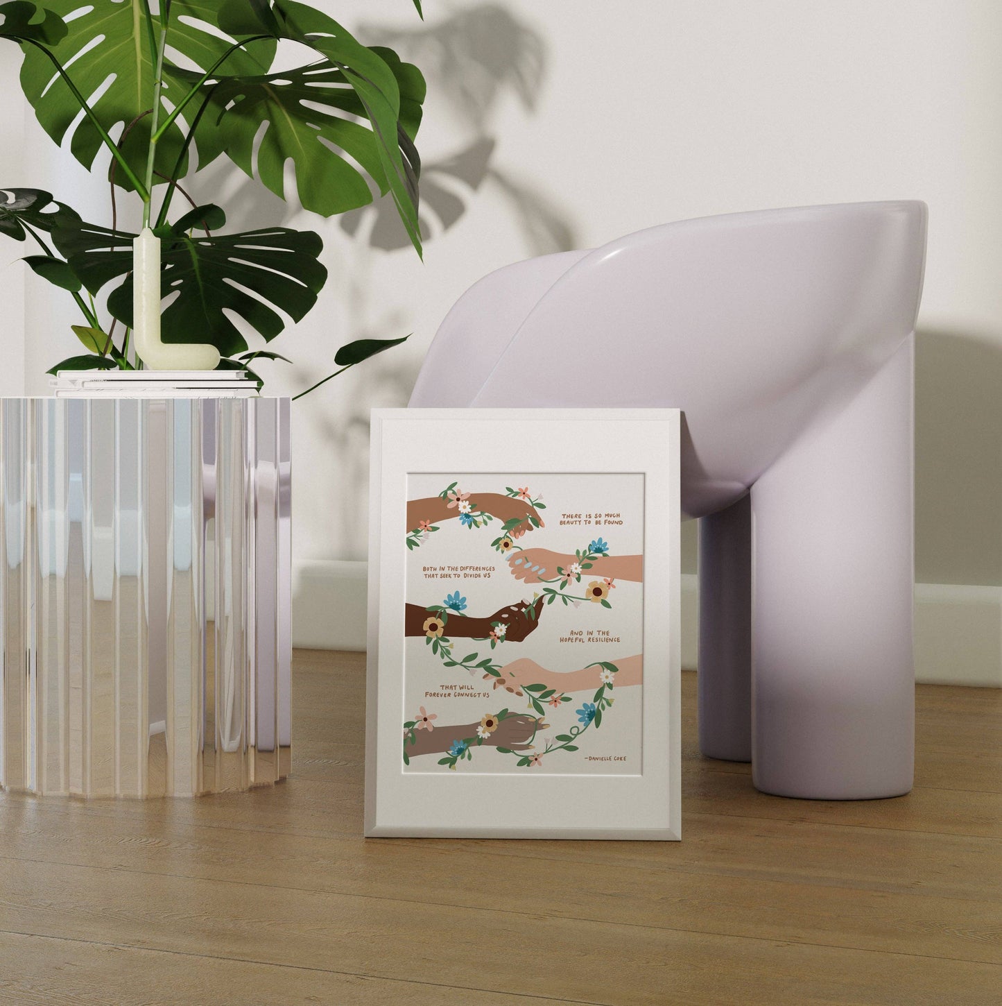 Hopeful Resilience Print: 16 x 20 in