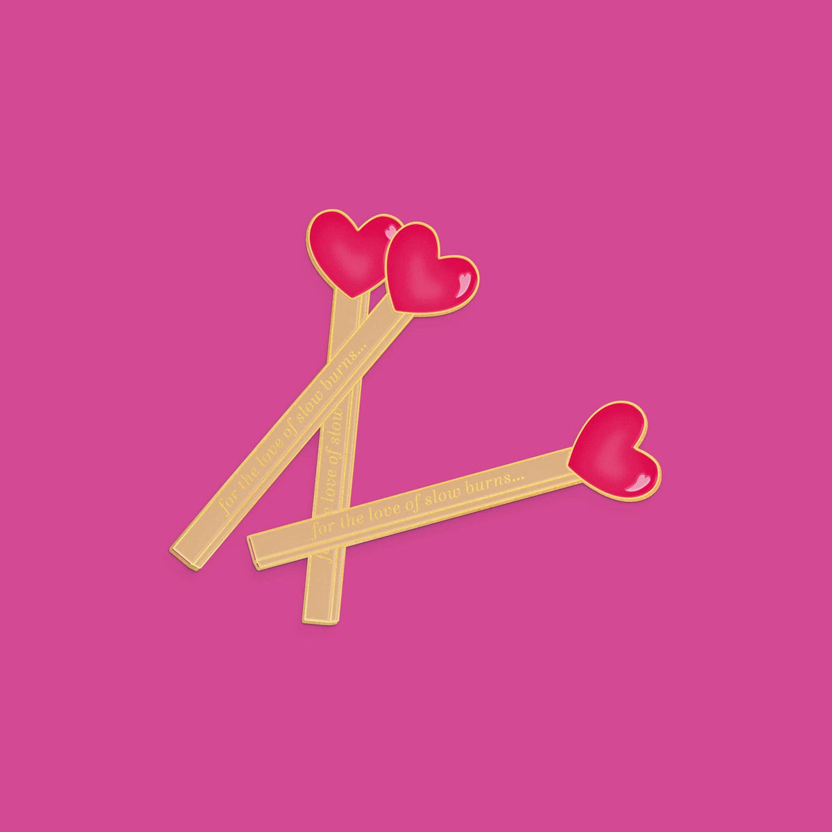 Heart Matches Bookmark Set