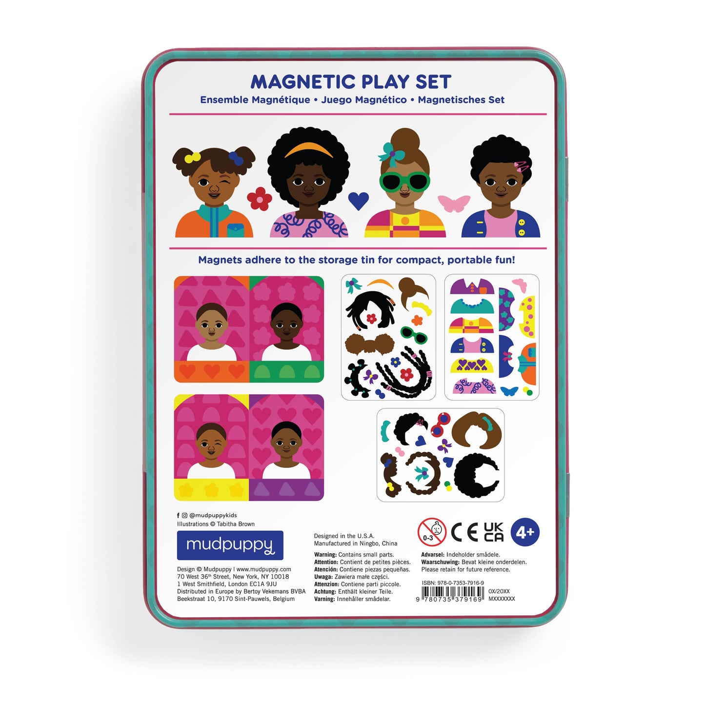 My Hair, My Crown Magnetic Play Set