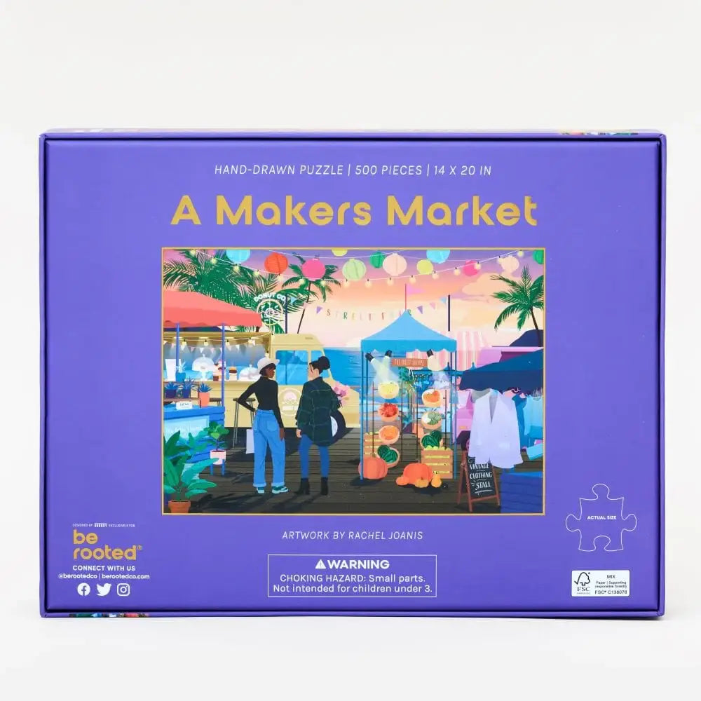 A Makers Market 500 Piece Puzzle