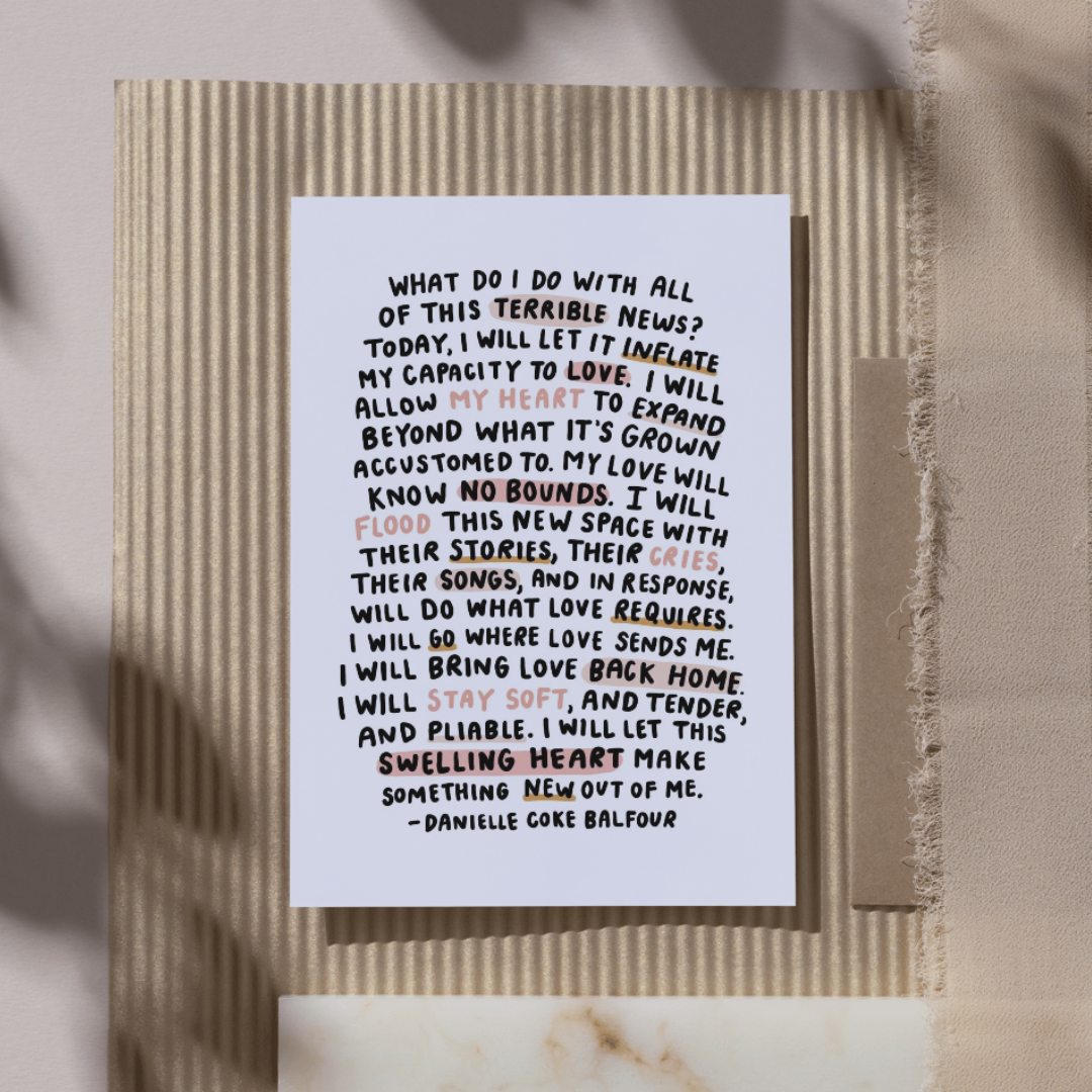 Tension of Hope Mini Print