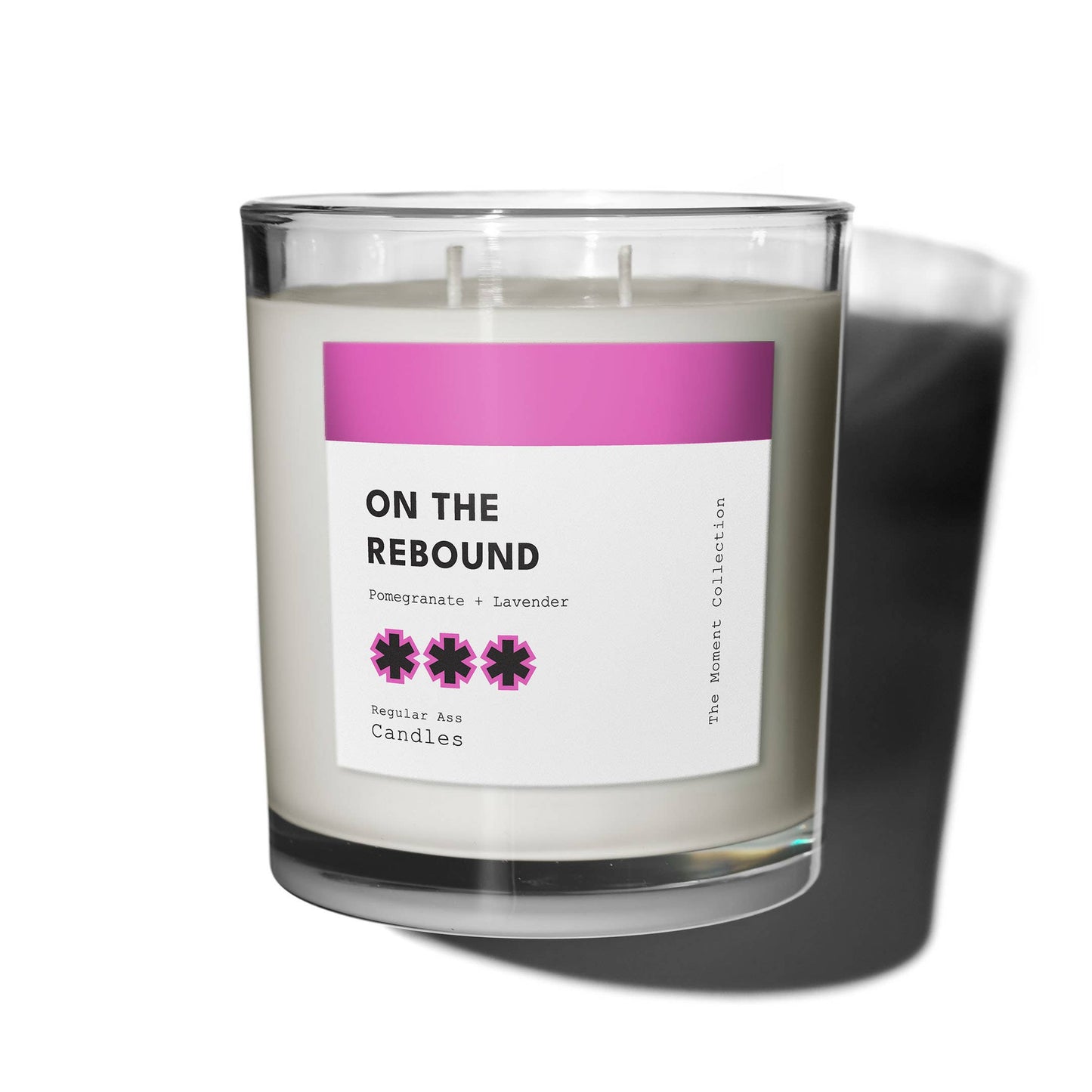 On the Rebound, Pomegranate + Lavender 11oz Luxury Candle