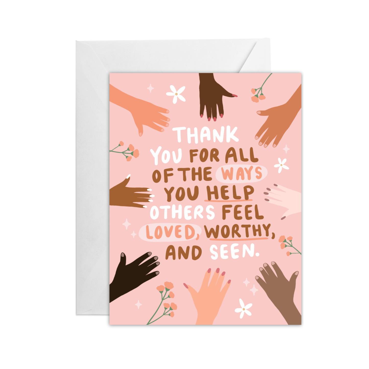 Worthy Greeting Card