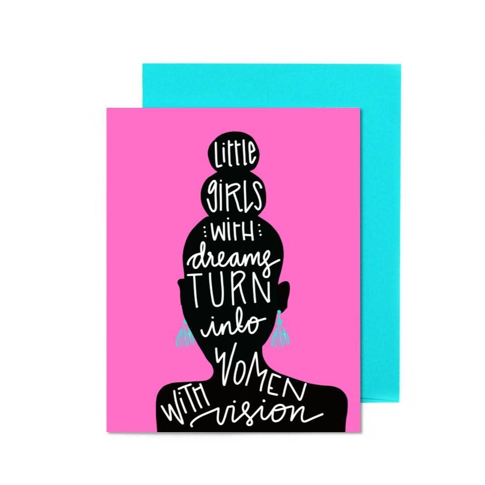 Girls With Dreams Card