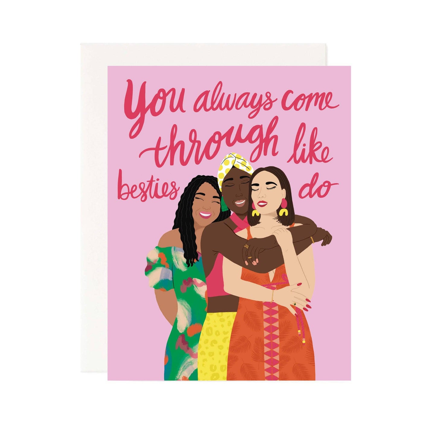 Besties Greeting Card