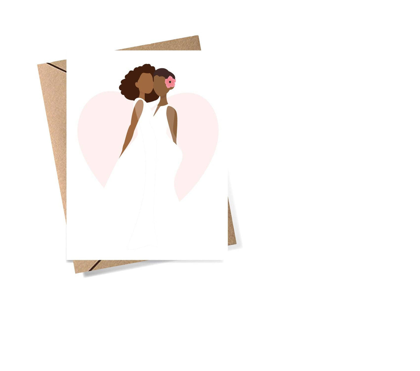 Brides Wedding Card