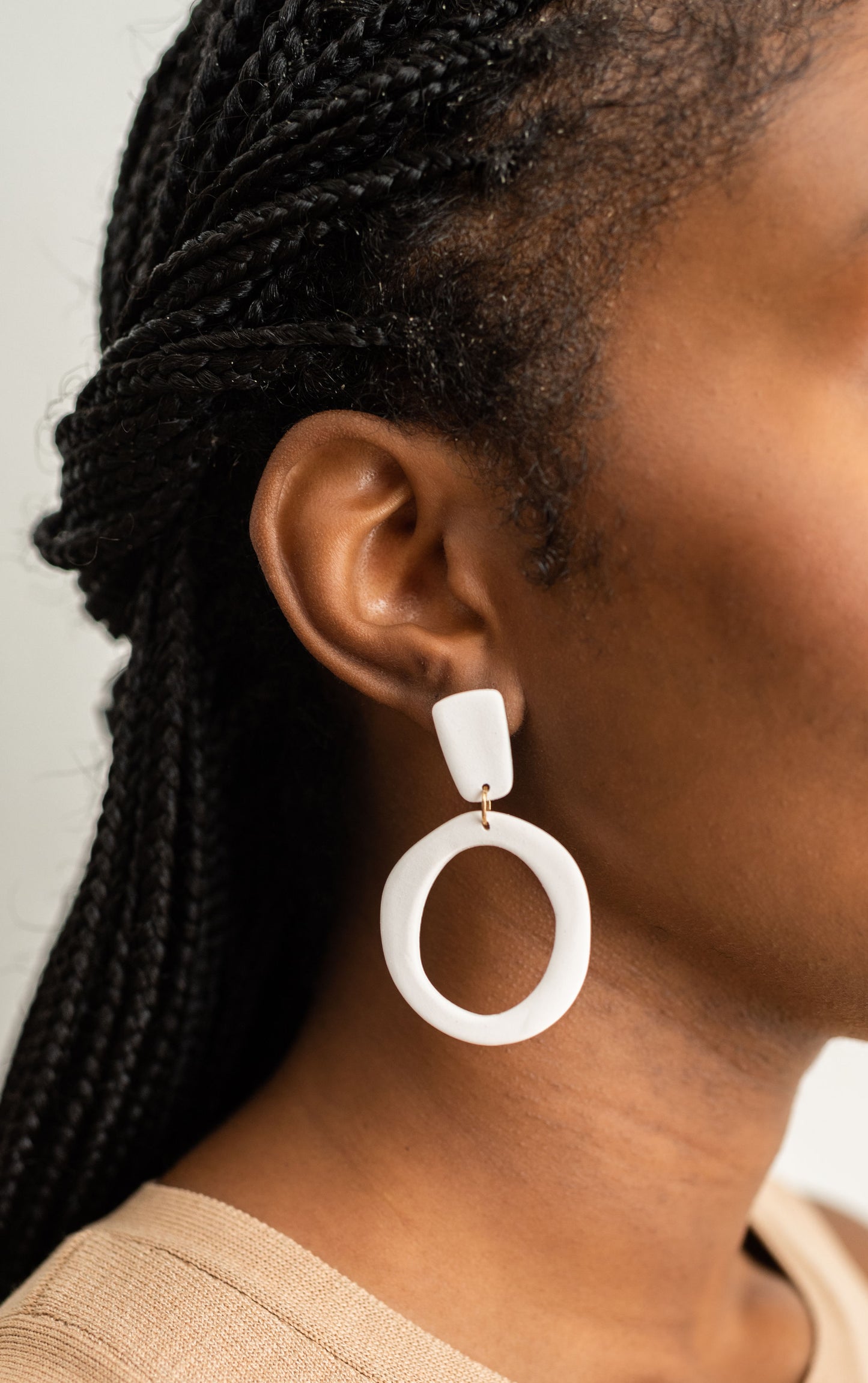 Olivia Clay Earrings