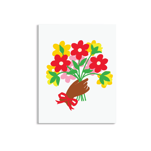 Bouquet Greeting Card