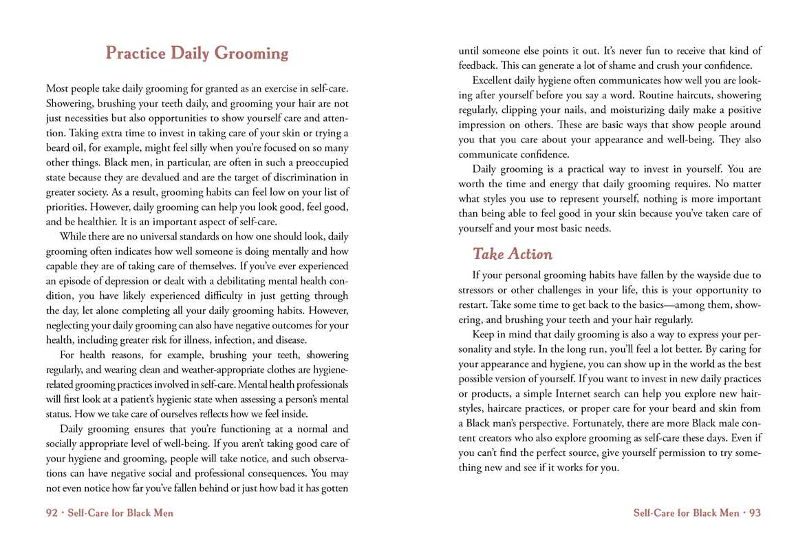 Self-Care for Black Men