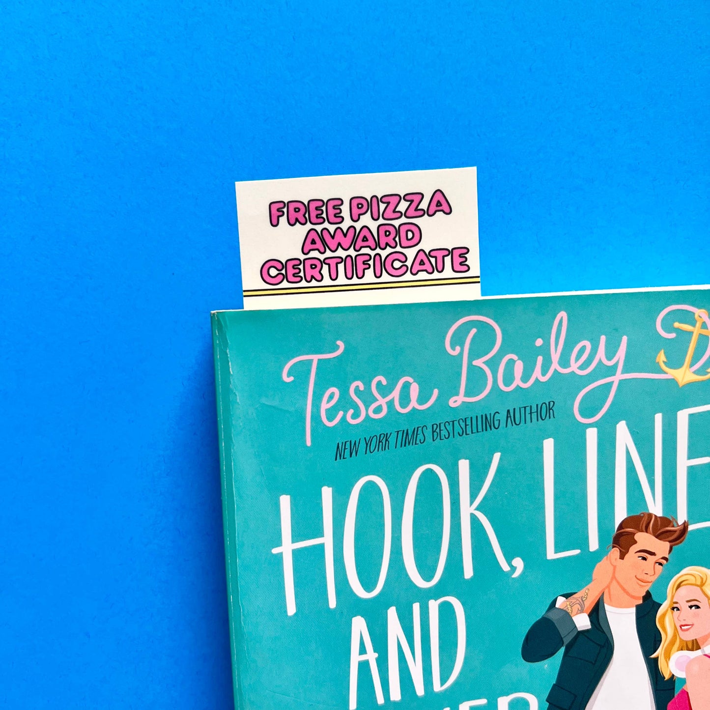 Pizza Certificate Bookmark