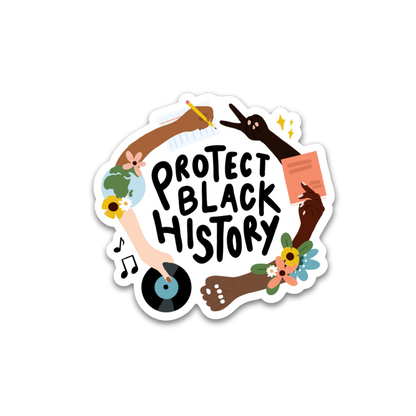 Protect Black History Sticker