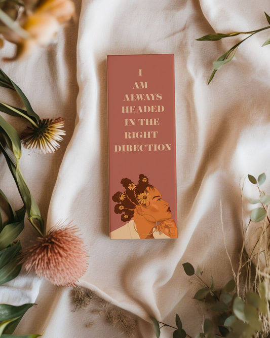 Black Eyed Susan Bantu Knot Bookmark