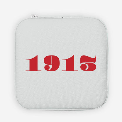 Travel Jewelry Box- Sisterhood- 1913: Black box + red