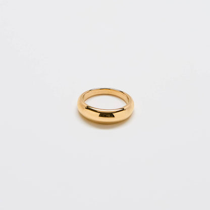 Mini Chunky Dome Stacking Ring - Tarnish Resistant Jewelry: Size 7