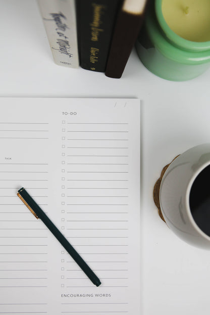 Minimal Daily Planner Notepad