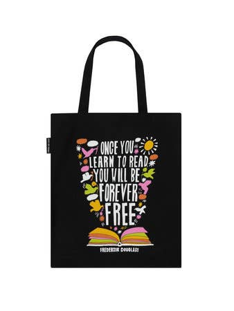 Frederick Douglass: Once You Learn To Read Tote Bag