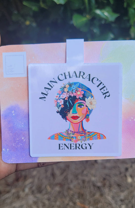 Main Character Energy Magnetic Bookmark