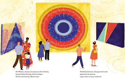 Ablaze with Color: A Story of Painter Alma Thomas: