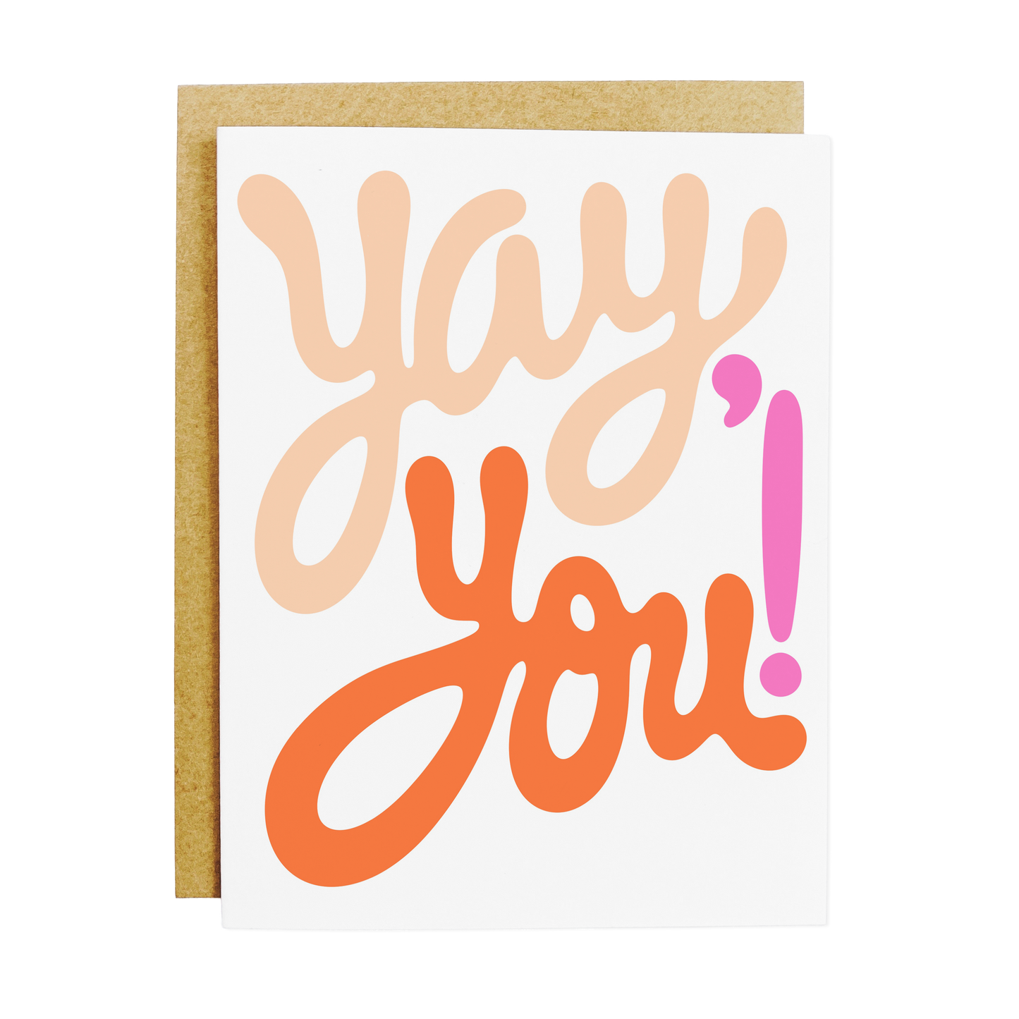 Yay You Card - Congratulations & Encouragement Card A2 Size