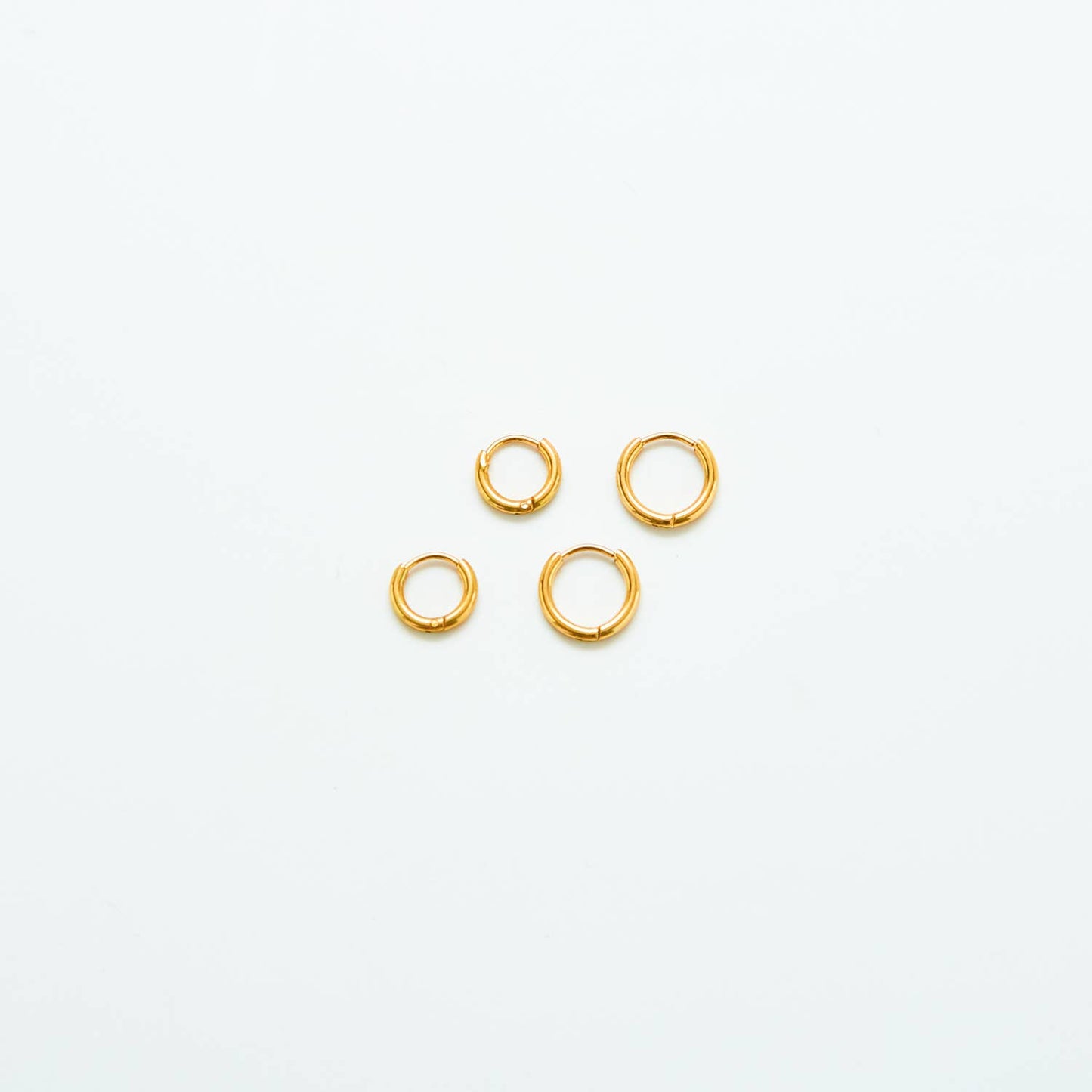 Gold Double Pack - Mini Huggie Hoop Earrings (2-Pack) Christmas 2025 Gift