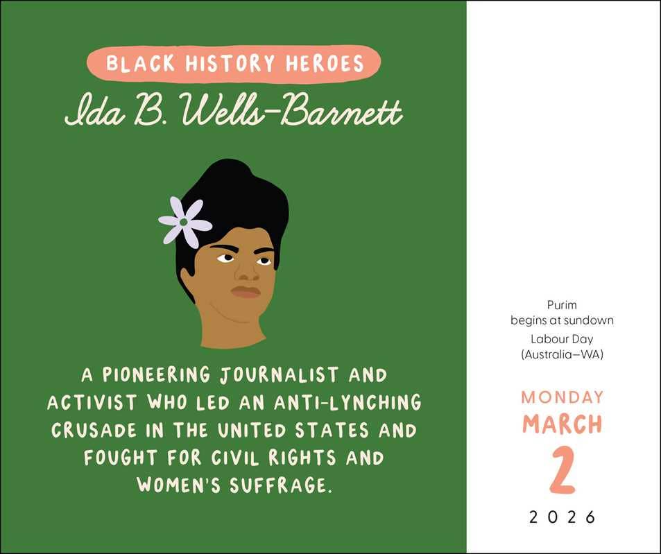 Hope Through Black History 2026 Day-to-Day Calendar