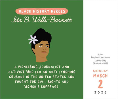 Hope Through Black History 2026 Day-to-Day Calendar