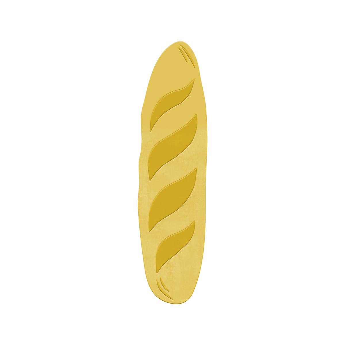 La Baguette Brass Bookmark