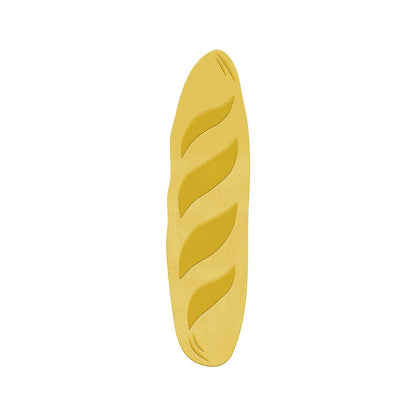 La Baguette Brass Bookmark