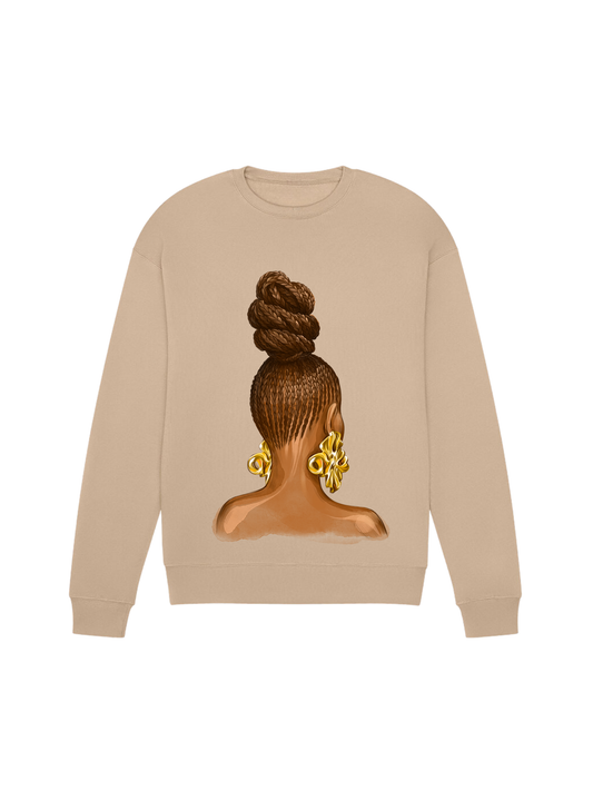 Ara Sand Crewneck: L