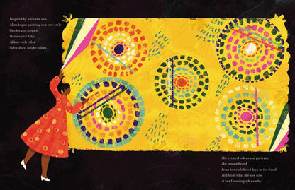 Ablaze with Color: A Story of Painter Alma Thomas: