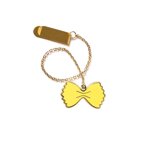 Farfalle Pasta Bookmark Charm