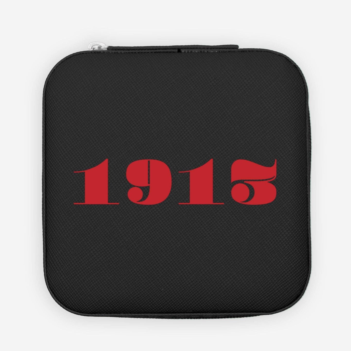 Travel Jewelry Box- Sisterhood- 1913: Black box + red