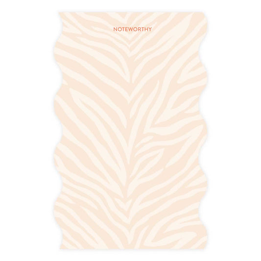 Zebra Stripes Notepad