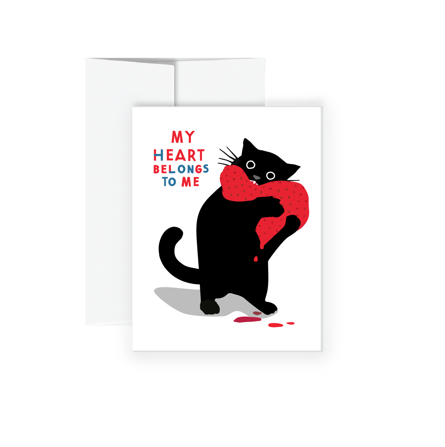 My Heart Belongs to Me Greeting Card