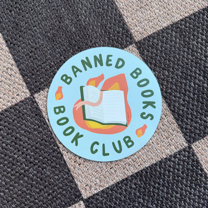 Banned Books Book Club Magnet